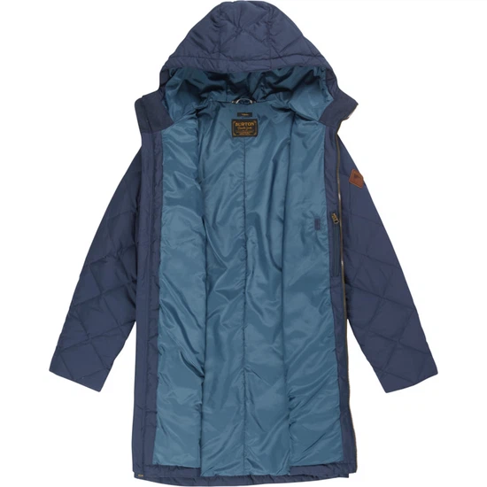 Damska Kurtka Snowboardowa Burton Bixby Down (Mood Indigo) W17_6
