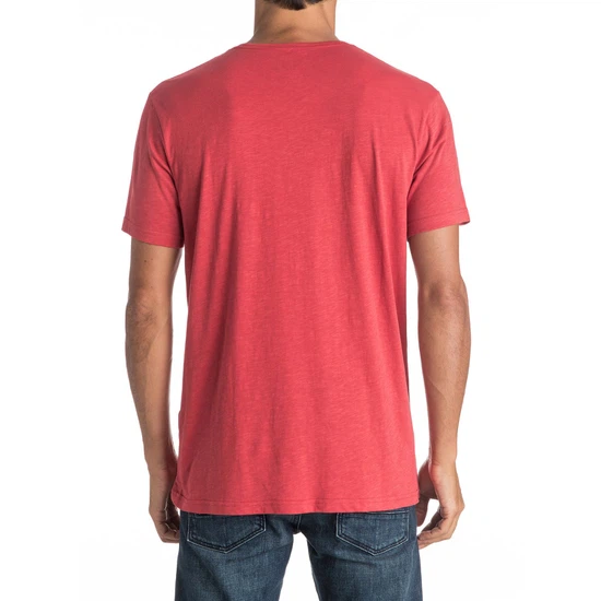 Koszulka Quiksilver Slub Hero Bay (Cardinal Heather) Ss17_5