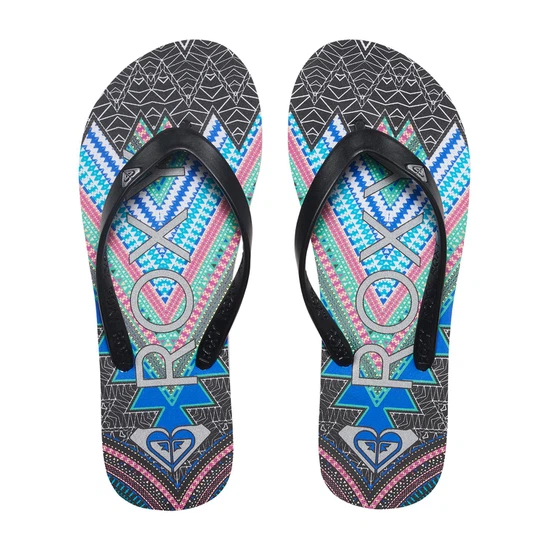 Japonki Damskie Roxy Tahiti (Black / Print)_7