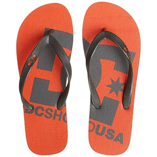 Japonki Męskie Dc Spray Logo (Orange)_3