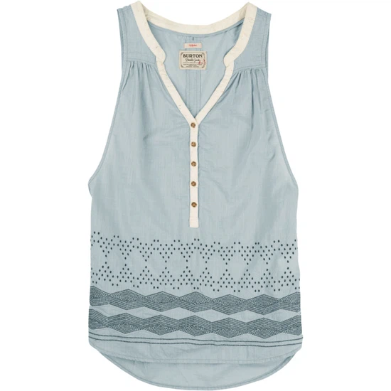 Koszula Damska Burton Waterbury Tank (Dove Heather Ethnic Stripe) Ss16_1