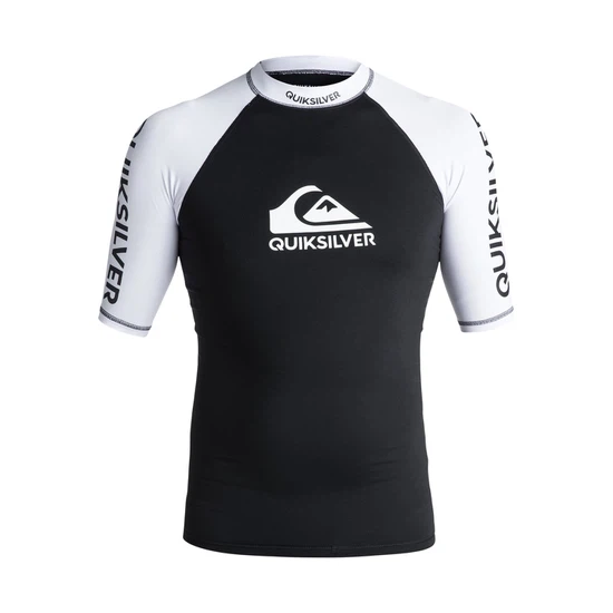Lycra Quiksilver On Tour Shortsleeve Rashguard (Black) Ss18_3 thumbnail