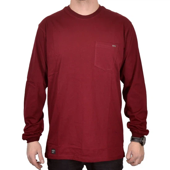 Longsleeve Nervous Pocket (Marron)_3 thumbnail