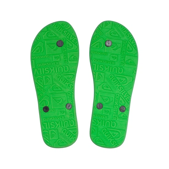 Japonki Męskie Quiksilver Molokai (Black Green Black)_4 thumbnail