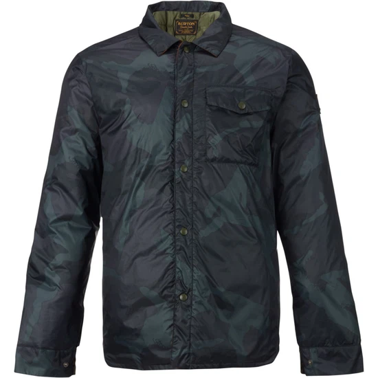Kurtka Burton Wayland Down Shirt (Derby Camo) W17 thumbnail