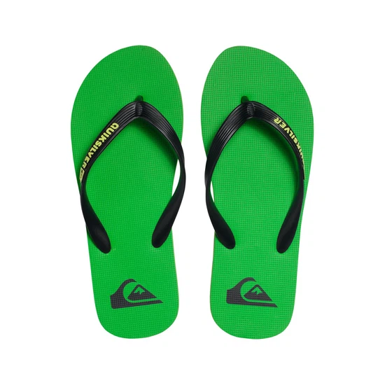 Japonki Męskie Quiksilver Molokai (Black Green Black)_6