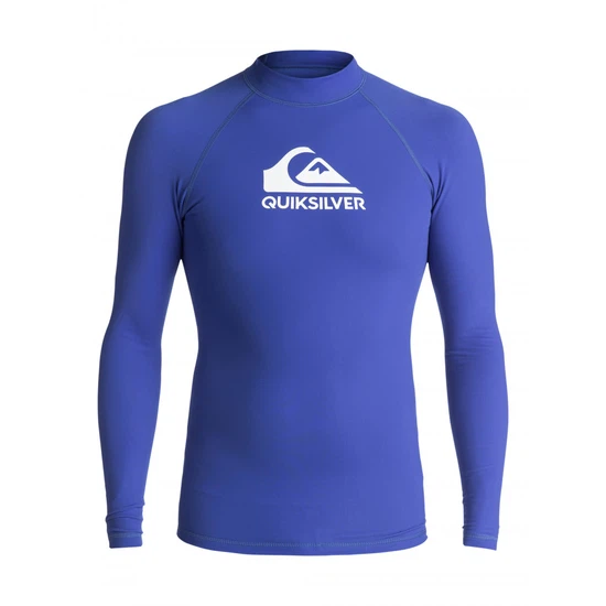 Lycra Quiksilver Heater Longsleeve Rash Vest (Royal) SS18 thumbnail