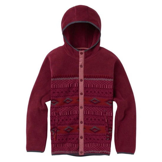 Bluza Burton Hearth Snap-Up  Fleece (Port Royal / Port Royal Freya Weave) thumbnail