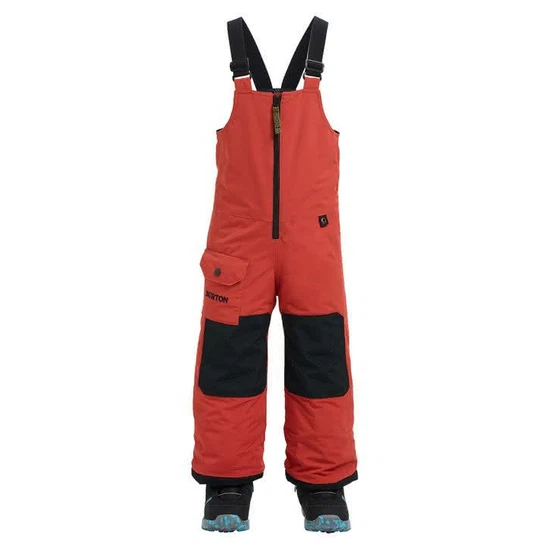 Dziecięce spodnie snowboardowe Burton Boys Minishred Maven Bib (Hot Sauce) W19