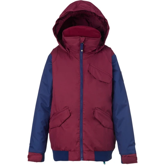 Dziecięca kurtka Burton Girls Twist Bomber (Sangria / Spellbound) W17 thumbnail