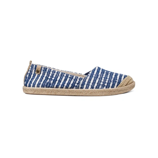 Espadryle Damskie Roxy Flamenco (Navy / White)_6