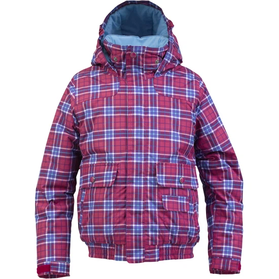 Dziecięca kurtka snowboardowa Burton Girls Twist Bomber (Tart Punkstar Plaid)