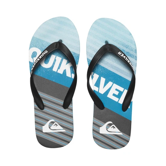 Japonki Męskie Quiksilver Molokai Incline (Black Blue Blue)_6