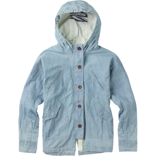 Dziecięca kurtka Burton Girls Flack Parka (Chambray)