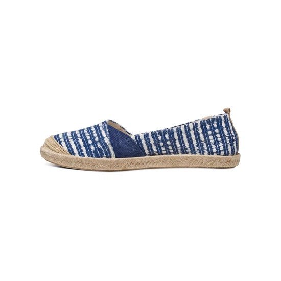 Espadryle Damskie Roxy Flamenco (Navy / White)_7 thumbnail