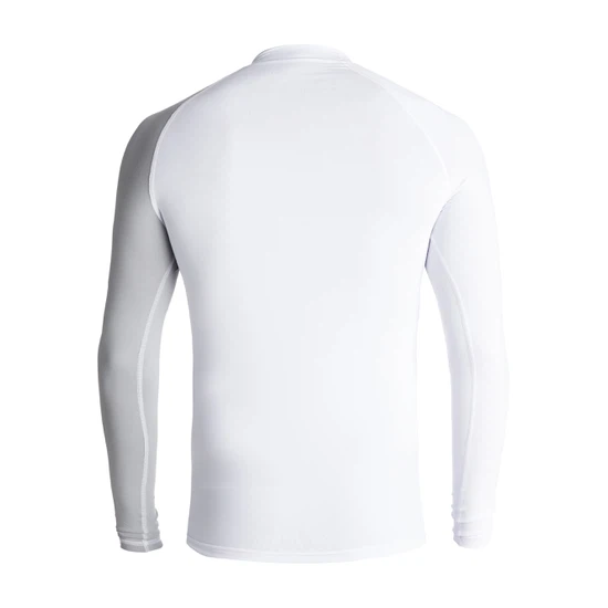 Lycra Quiksilver Active Longsleeve Rashguard (White / Sleet) Ss18_4 thumbnail