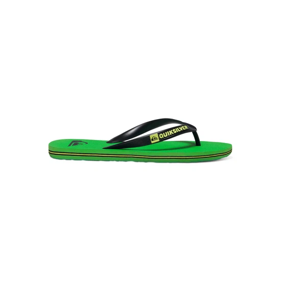 Japonki Męskie Quiksilver Molokai (Black Green Black)_5