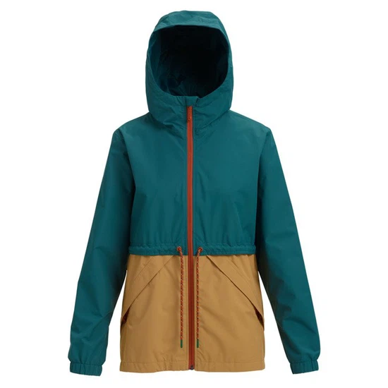 Damska Kurtka Snowboardowa Burton Narraway Rain Jacket (Balsam / Camel) W19