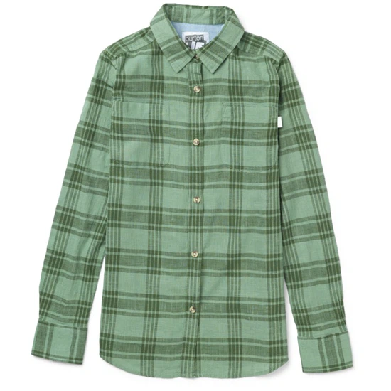 Koszula dziecięca Burton Girls Grace WVN Top (Moss)