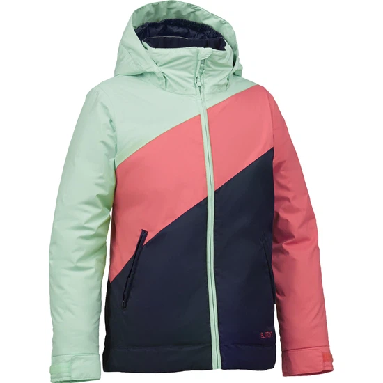 Dziecięca kurtka Burton Girls Hart Jacket (Millimint/Sweetpea/Submarine) thumbnail