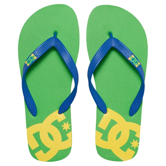 Japonki Męskie Dc Spray (Lime Green/Olympian Blue)_6