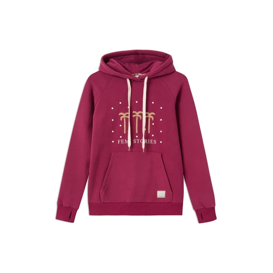 Bluza damska Femi Blend (burgund)