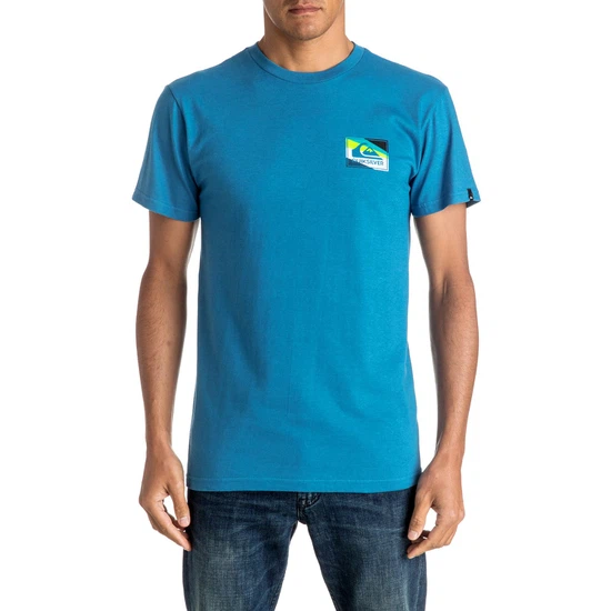 Koszulka Quiksilver Box Knife (Vallarta Blue) SS17 thumbnail