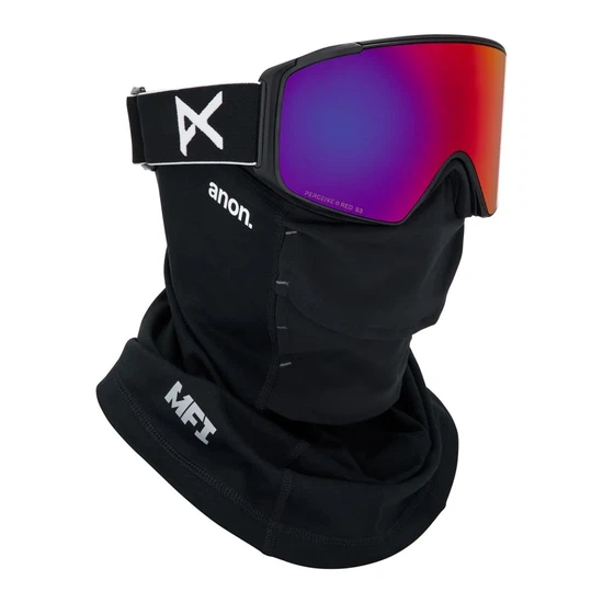 Gogle Anon M4S Cylindrical MFI (Black / Perceive Sunny Red) FW26_1 thumbnail