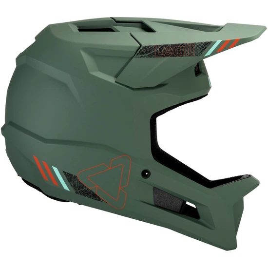 Kask rowerowy LEATT MTB Gravity 1.0 Full-Face (Teal)_3