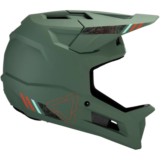 Kask rowerowy LEATT MTB Gravity 1.0 Full-Face (Teal)-M_3