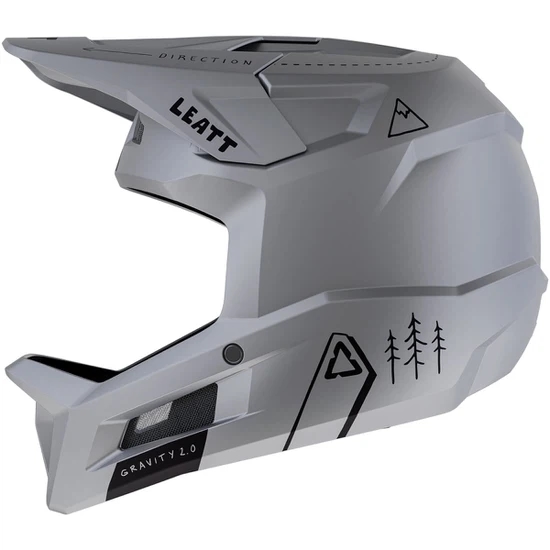 Kask rowerowy LEATT MTB Gravity 2.0 Full Face (Grey)_3