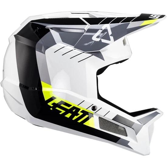 Kask rowerowy LEATT MTB Gravity 2.0 Full Face (White-Black)_3
