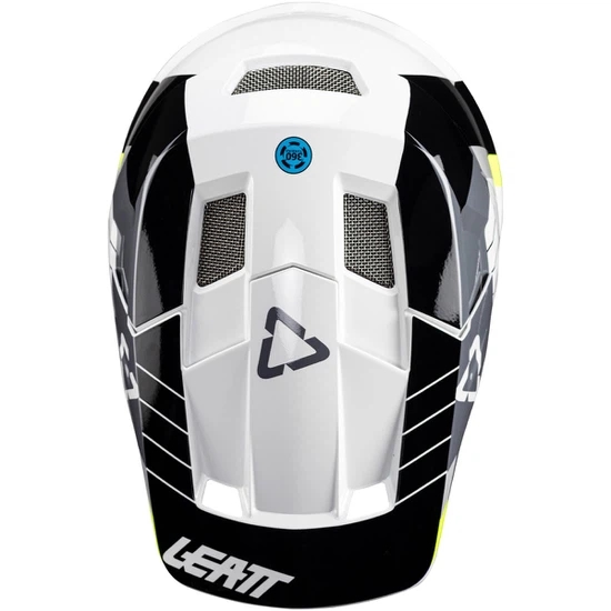 Kask rowerowy LEATT MTB Gravity 2.0 Full Face (White-Black)_5
