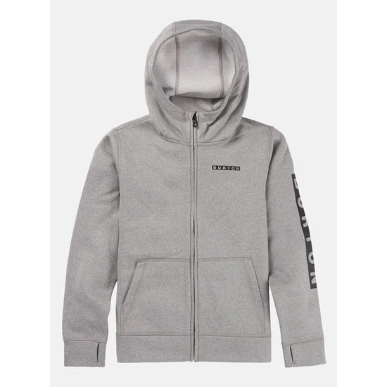 Dziecięca Bluza Aktywna Burton Oak FZ (Gray Heather) FW26_5