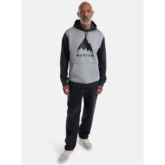 Bluza Aktywna Burton Oak PO (Gray Heather/True Black) FW25_4 thumbnail