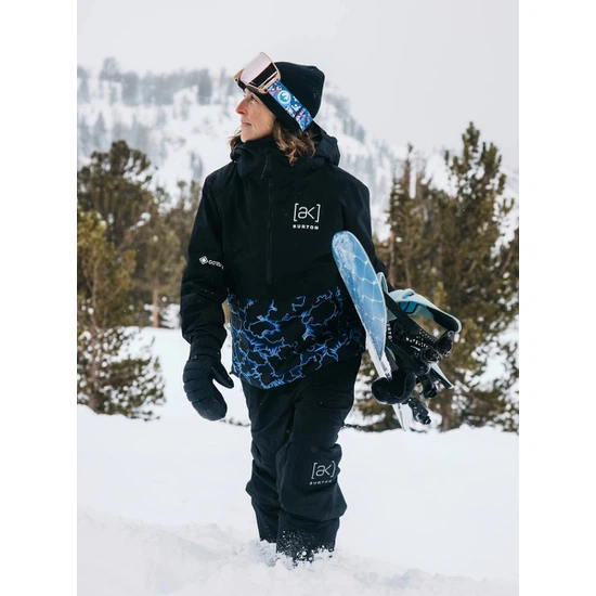 Damska Kurtka Snowboardowa Burton AK GORE-TEX 2L Kimmy Anorak (True Black/Glow) FW25_8