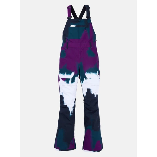 Damskie Spodnie Snowboardowe Burton Avalon 2L Stretch Bib (Forest Chalk) FW25_8