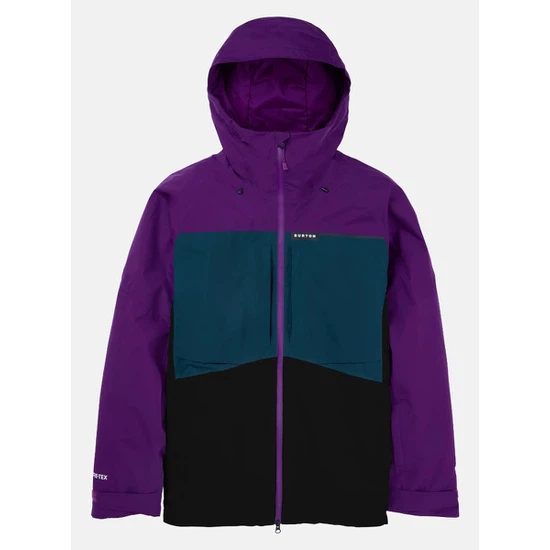 Kurtka Snowboardowa Burton GORE-TEX 2L Pillowline (Imperial Purple/Deep Emerald/True Black) FW25_1