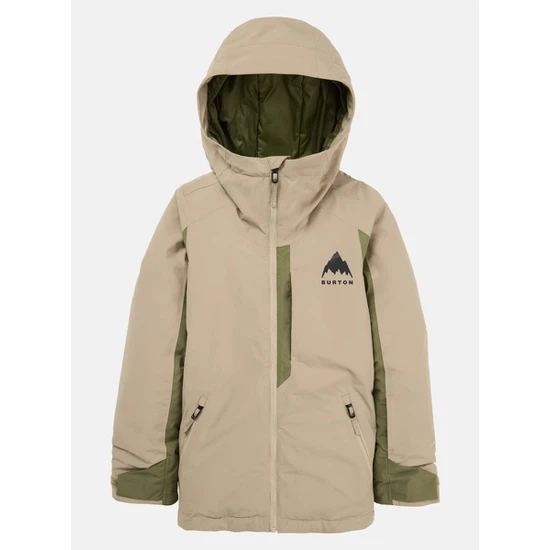 Dziecięca Kurtka Snowboardowa Burton Hillslope (Summit Taupe/Forest Moss) FW25_9