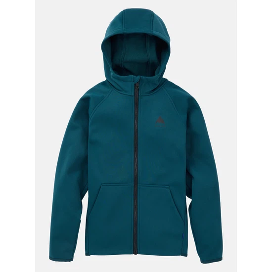Dziecięca Bluza Aktywna Burton Crown Weatherproof FZ (Deep Emerald) FW25_5