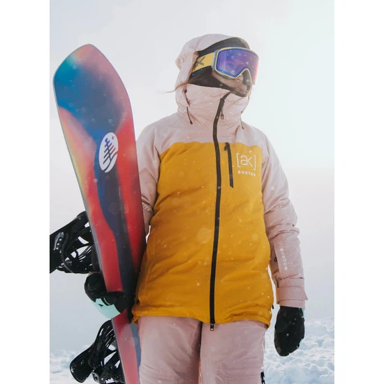 Damska Kurtka Snowboardowa Burton AK GORE-TEX Embark (Shadow Pink/Golden Rod) FW25_1