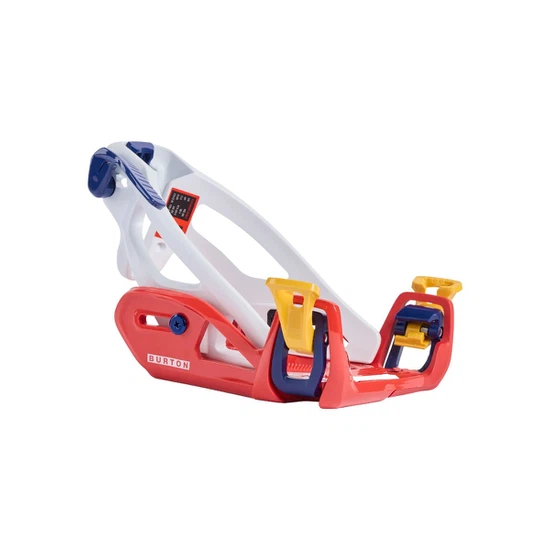 Dziecięce Wiązania Snowboardowe Burton Step On Grom (White / Multi) FW25_1