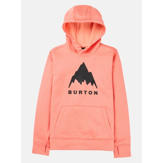 Dziecięca Bluza Aktywna Burton Oak PO (Peach Echo Heather) FW25_1