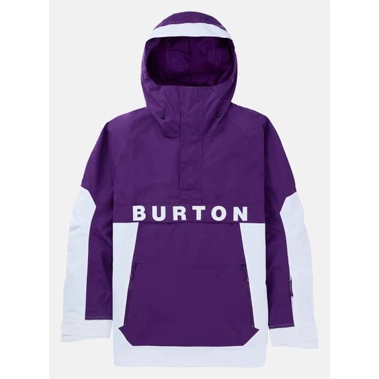 Kurtka Snowboardowa Burton Frostner Anorak (Imperial Purple/Stout White) FW25_9 thumbnail