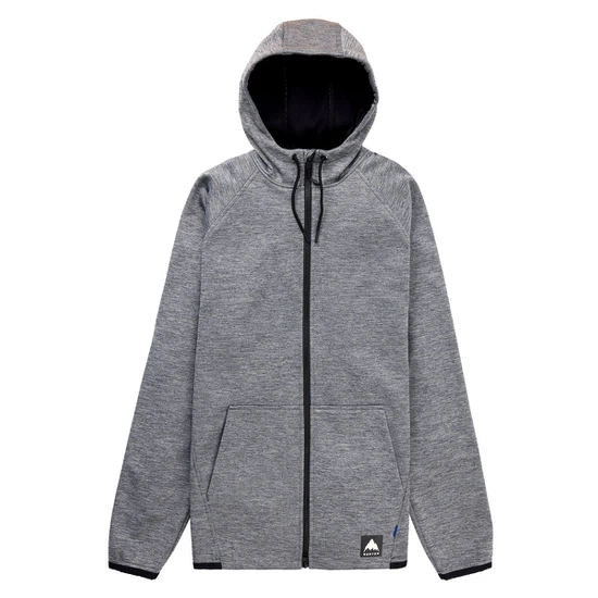 Bluza Aktywna Burton Crown Weatherproof FZ (True Black Heather) FW26_5