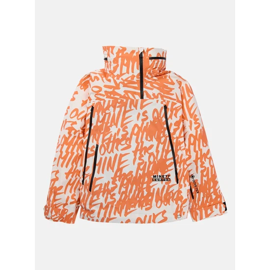 Kurtka Snowboardowa Burton MINE77 GORE-TEX 3L Stretch Anorak (Molten Orange Script) FW24_10