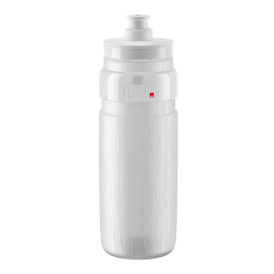Bidon Elite Fly Tex 750ml (Clear/Grey Logo)_1