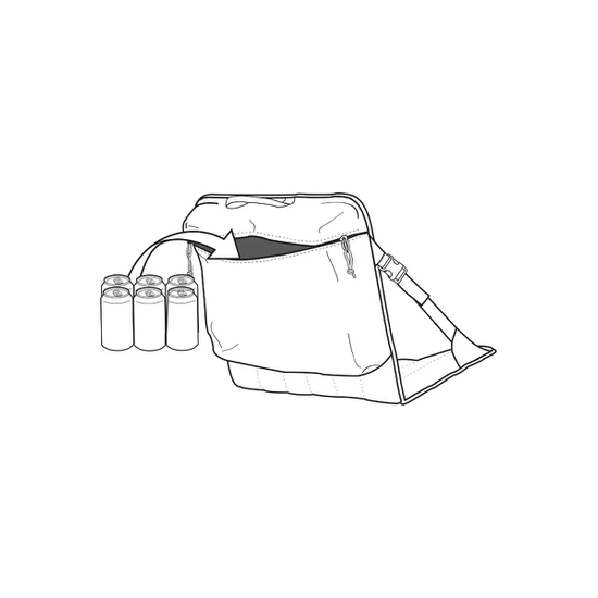 Plecak - Siedzenie Burton Idletime Chair (Iron Gray Woodcut Palm) SS20_2 thumbnail