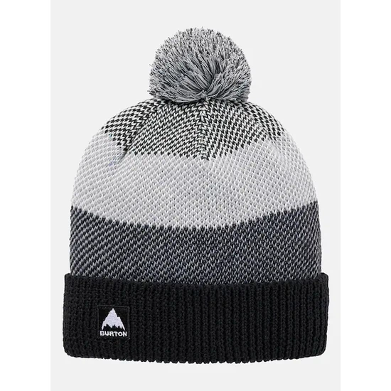 Dziecięca Czapka Zimowa Burton Fleece-Lined Pom (True Black) FW26_1