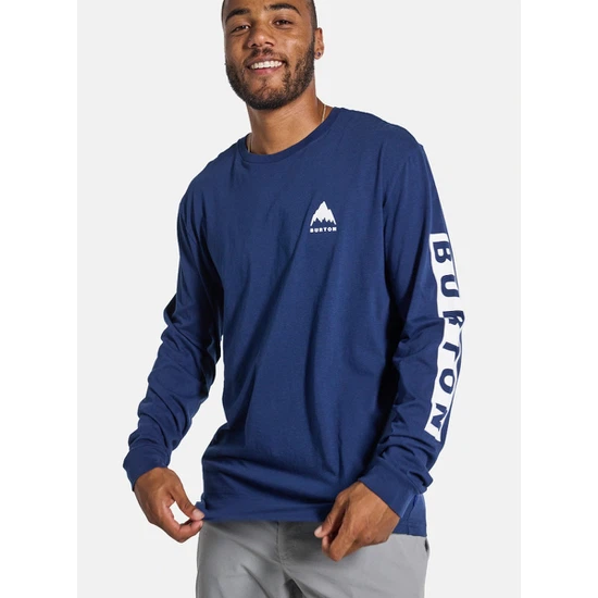 Longsleeve Burton Elite (Dress Blue) FW24_1 thumbnail